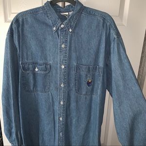 Winnie the Pooh Denim Button Down